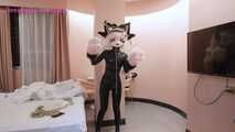 Xiaomeng Latex Kitty Vibrated