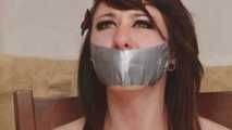 Dakota Handcuffed & Tapegagged - Dakota Charms