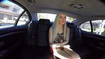 Naomi Woods Gets Creampied By Her Boober Driver In The Backseat