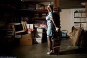 Carissa Montgomery - Nurse Post-Tied in the Garage