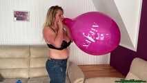 Blow2Pop two TT17 in bra and jeans