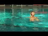 Nude in the public-pool -4-