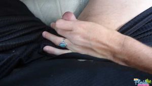 Kinky Amateur Irish Milf Molly Playing In The Car