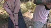 Humiliation Bondage Walk in the spanish Woods for Any Twist