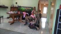 Marenka and Nina - games with cloths part 4 of 6
