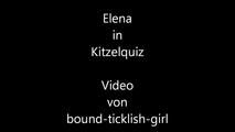 Elena - tickle quiz part 1 of 3