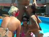 MAKING OF THE POOL ORGY