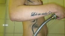 Tattoolilly showering for EROdays