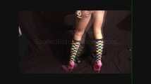 Princess Punk rock foot socks