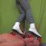 Miss July, Rollerskates-dance on her slave 