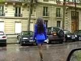 016084 The Heavy Traffic Causes Eve To Pee In A Very Busy Paris Street