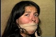 1 ST GRADE LATINA SCHOOL TEACHER GETS WRAPPED OTM GAGGED, BAREFOOT, TOE-TIED, BOUND AND F0RCED TO WRITE RANSOM NOTE, MOUTH STUFFED, CLEAVE GAGGED, BALL-TIED, HANDGAGGED AND STRUGGLING ON THE FLOOR (D72-7)