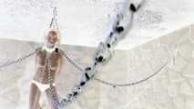 Nude spanish Lilith Kobayashi in heavy Chains