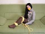 Marvita - Marvita prefers to be slave tied up with tight ropes (BTS)