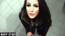 Getting pregnant on the station toilet! Zara-Mendez