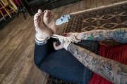 Princess Rose First time on AGB - Barefoot Hogtie in Jeans (Foot fetish custom request)