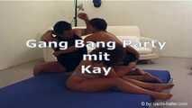 Amateur GangBang Party with Kay and Susanne #1