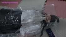 Xiaomeng Climax in Vacuum Bag