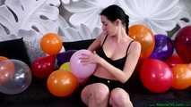 sexy sitpopping cluster balloons 10-11inch