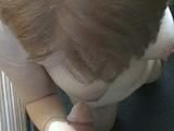 Ann Marie 18 yo. redhead shows her handjob skills