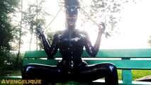 Naturally Rubber horny - You piss of my bench