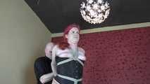 extreme hogtie with Jessy Wildfire - part 1