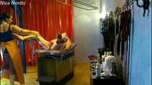 Piggy urethra stretching with #milking