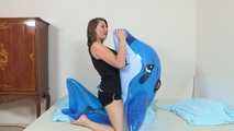 287 Karina and her dolphin