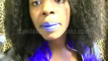 Latex Blu Lips