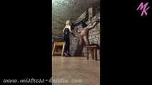 Soft #CBT and #ballbusting in the #dungeon