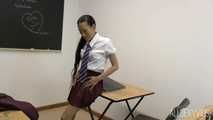 Asian Ayla Sucks Cock In Detention