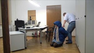 Susan - robbery in the office 2 part 1 of 7