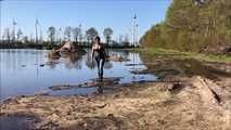 Rubber boots in mud For my rubber boot lovers