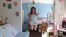 Video: Double diapered on my swing