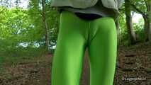 Green leggings in the forest - part 3