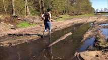 Rubber boots in mud For my rubber boot lovers