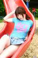 Kinky Florida Amateur Redhead Teen Barbie Upskirts At The Playground