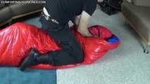 red jacket bag time