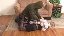 Classic Strict Bondage and Wrap-Gag - Lorelei tied by Jon Woods