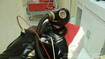 Lady Ashley - Gas Mask Trainig