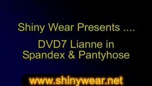 In Lianne's first DVD she wears Shimmery Wetlook Swimsuits