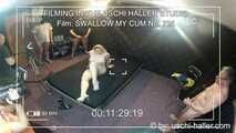 FILMING IN THE USCHI HALLER STUDIO – SWALLOW MY CUM #4