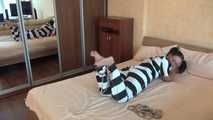 Elsa - Roleplaying beauty loves hogtie and cuffs (video)
