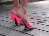Cane soda crush with stiletto heels