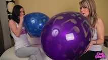 232 Balloonrace - Steffi vs. Sophie