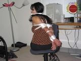 Asian Secretary in Bondage (Photos + Videoclip)