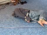 AB-Serie Vanessa hogtied barefeet