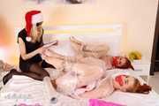 Merida & Ariel - Bossy blonde beauty and her naughty packed subs (BTS)