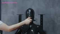 Xiaomeng New Full Body Latex Suit Breathplay