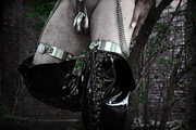 Slave in the full chastity belt and slave in the bra with KG - Impressions 500 Photos